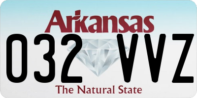 AR license plate 032VVZ