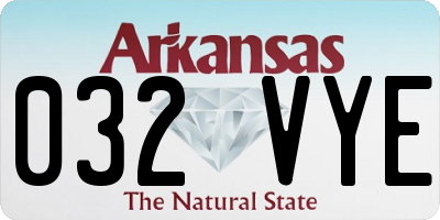 AR license plate 032VYE