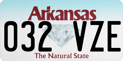 AR license plate 032VZE