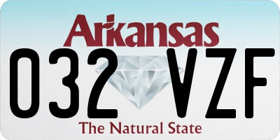 AR license plate 032VZF