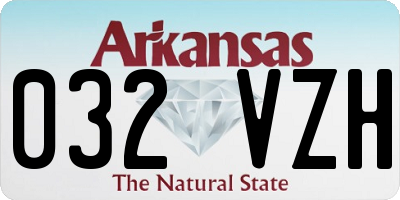 AR license plate 032VZH