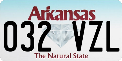 AR license plate 032VZL