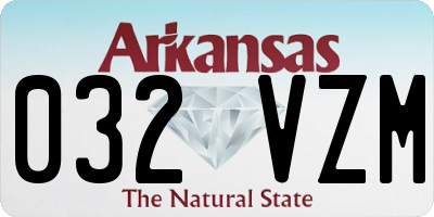 AR license plate 032VZM