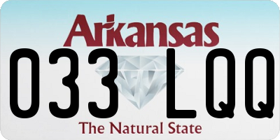 AR license plate 033LQQ