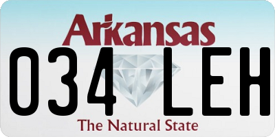 AR license plate 034LEH