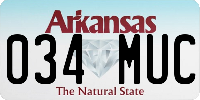 AR license plate 034MUC