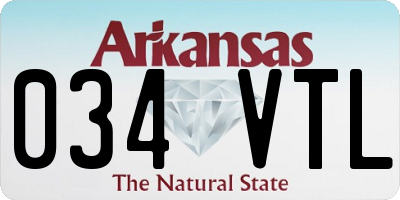 AR license plate 034VTL