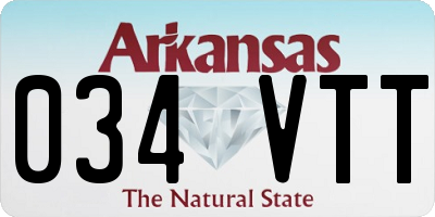 AR license plate 034VTT