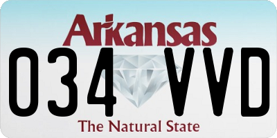 AR license plate 034VVD