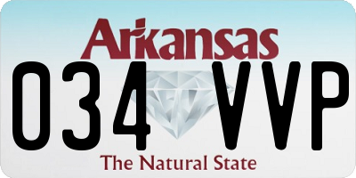 AR license plate 034VVP
