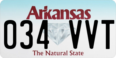 AR license plate 034VVT