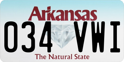 AR license plate 034VWI