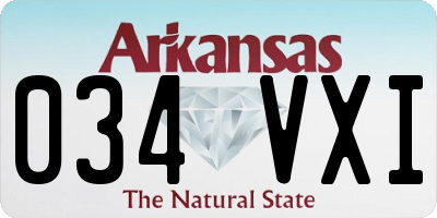 AR license plate 034VXI