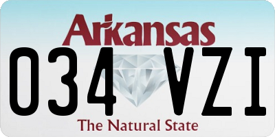 AR license plate 034VZI