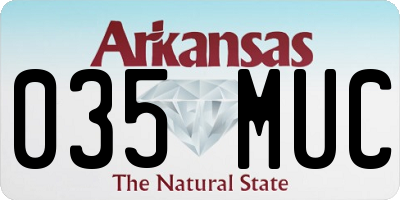 AR license plate 035MUC