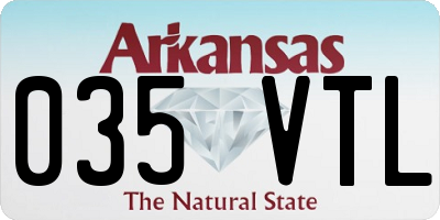 AR license plate 035VTL