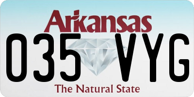 AR license plate 035VYG