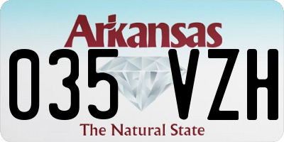 AR license plate 035VZH