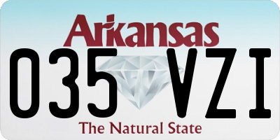 AR license plate 035VZI