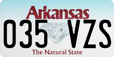 AR license plate 035VZS
