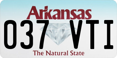 AR license plate 037VTI