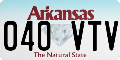 AR license plate 040VTV