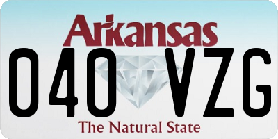 AR license plate 040VZG