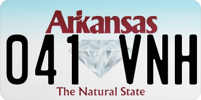 AR license plate 041VNH
