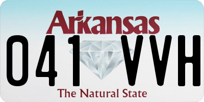 AR license plate 041VVH