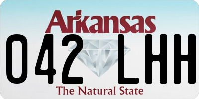 AR license plate 042LHH