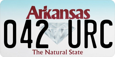 AR license plate 042URC