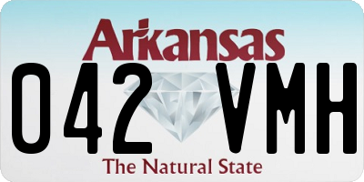 AR license plate 042VMH