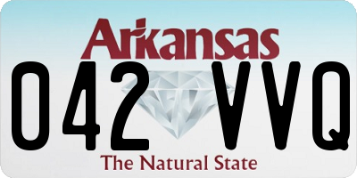 AR license plate 042VVQ
