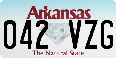 AR license plate 042VZG
