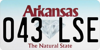 AR license plate 043LSE