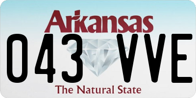 AR license plate 043VVE