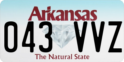 AR license plate 043VVZ