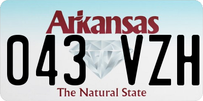 AR license plate 043VZH