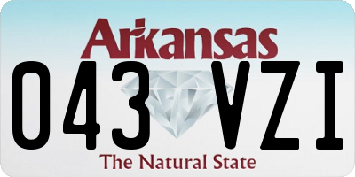 AR license plate 043VZI