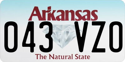 AR license plate 043VZO