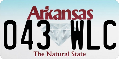AR license plate 043WLC