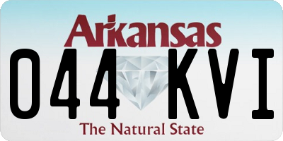 AR license plate 044KVI