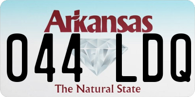 AR license plate 044LDQ