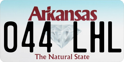 AR license plate 044LHL