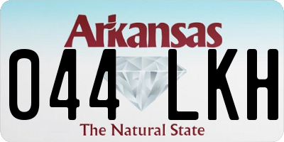 AR license plate 044LKH