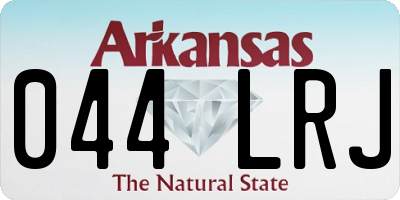 AR license plate 044LRJ
