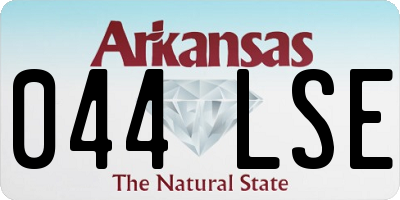 AR license plate 044LSE