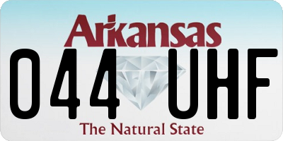 AR license plate 044UHF