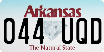 AR license plate 044UQD