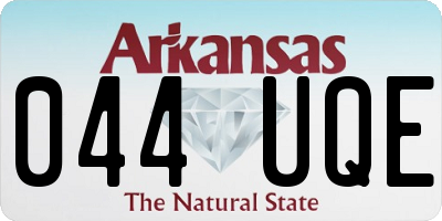 AR license plate 044UQE